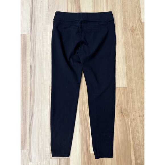 Liverpool Black Ponte Pull-On Pants Size 8/29 EUC Comfortable & Sleek Tapered Fi - Picture 4 of 4